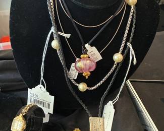 Sterling Pearl Necklace