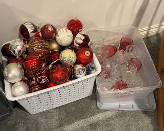 Vtg Christmas Ornaments