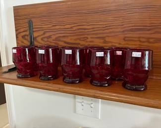 Vtg Glassware