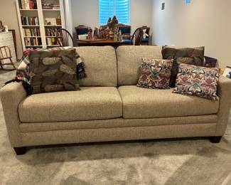 Sofa, Decorative Pillows