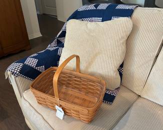 Longaberger Handwoven Basket