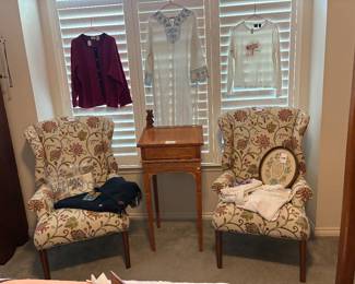 Women's Clothing, Wingback Chairs