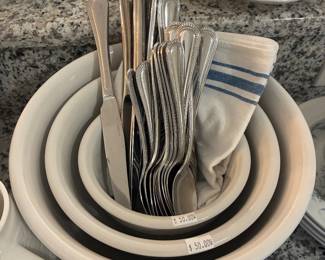 Mixing Bowls, Silverware