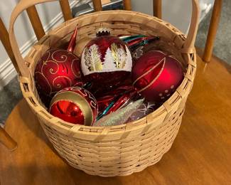 Vtg Christmas Ornaments