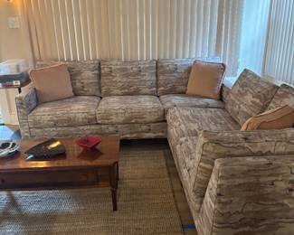1 Year old Sectional by Rowe(Decorator Brand)