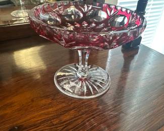 Red cut to clear compote