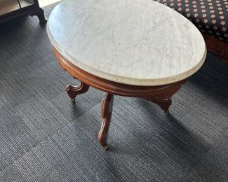 Marble top coffee table