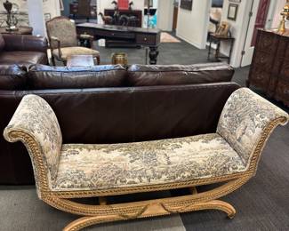 Napolean style window seat/bench