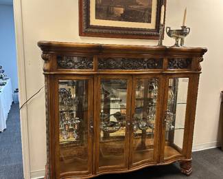 Michael Amini signature series curio by AICO