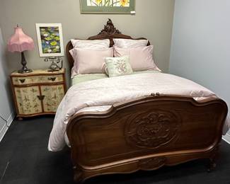 Antique Louis XV full size bed