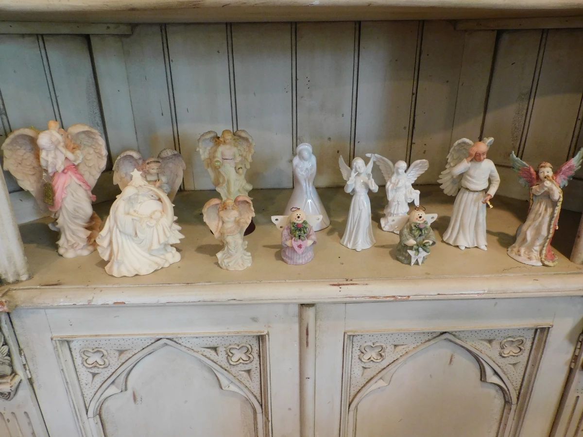 Porcelain angel collection