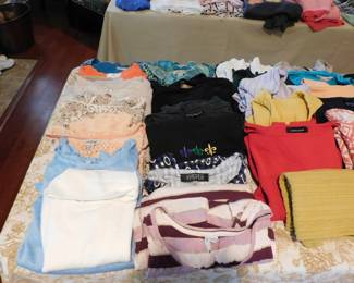 Women's clothing; various sizes