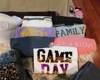 Young women's clothing; various sizes