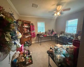 Holiday decor for all seasons, including door decorations