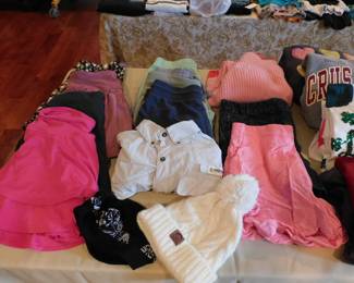 Young women's clothing; tennis skorts; athleisure wear