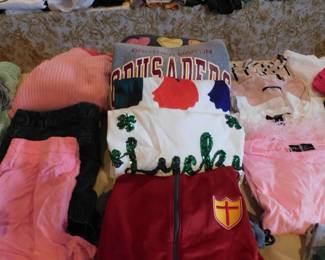Young women's clothing, various sizes