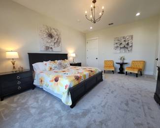 King bed and serta mattress 