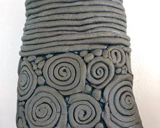 Hand-built pottery