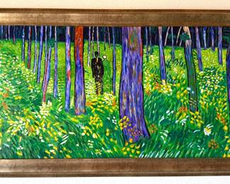 Art in the style of Van Gogh