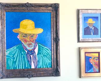 Art in the style of Van Gogh