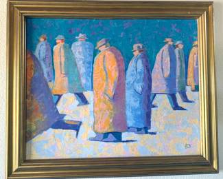 Original framed painting