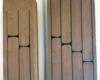 Vintage wooden slit drums