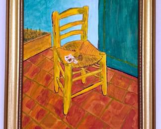 Art in the style of Van Gogh