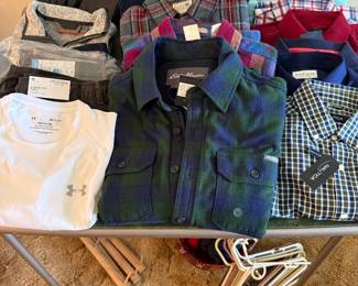 New clothes with tags 
