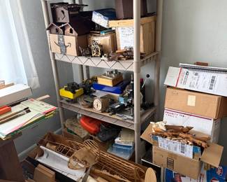 Parts and tools for cuckoo clock repair 