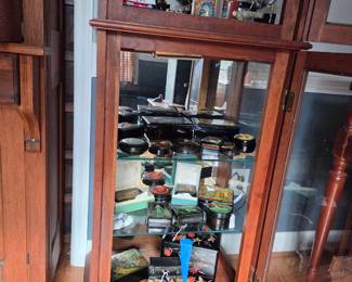 Black lacquer boxes