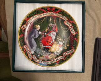 Christmas F&F plate