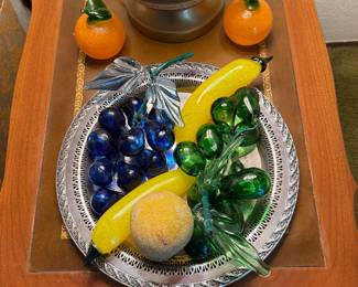 Glass fruit
