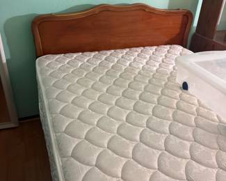 Full/queen bed and mattress 