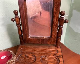 Vintage hand carved men’s valet