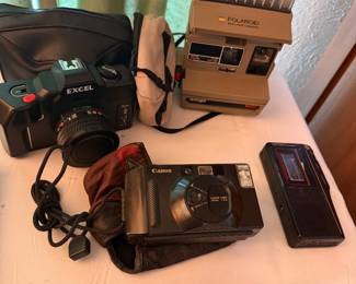 Vintage cameras