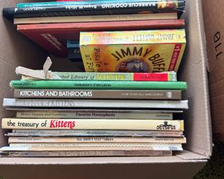Cookbooks and more books