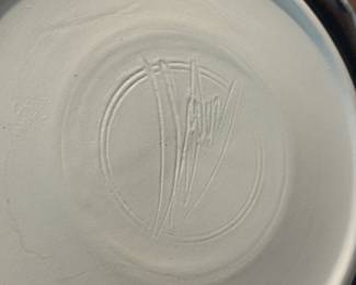 Bill Campbell Flambeaux Crystaline Plate