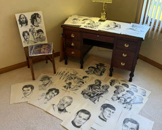 Drawing prints by Bill Markowski