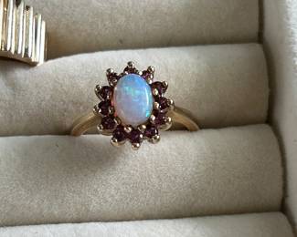 Opal and gold 