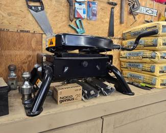 Heavy duty towing hitch will be sold with the truck.