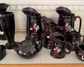 Vintage Redware Pottery