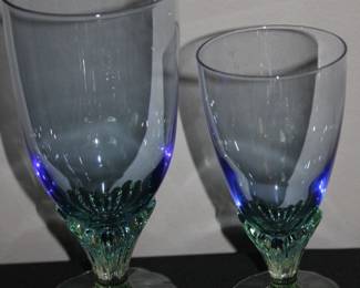 Bormioli Rocco Bahia Ice Tea Glasses/Water Goblets Set  of 8 each