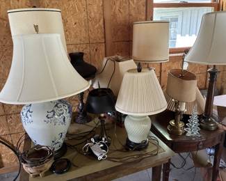 lamps and other decor