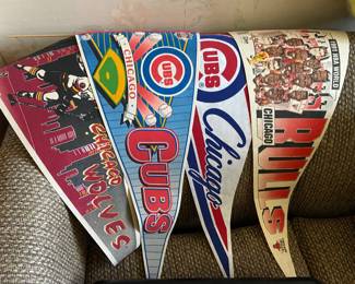 vintage chicago sports team pendants