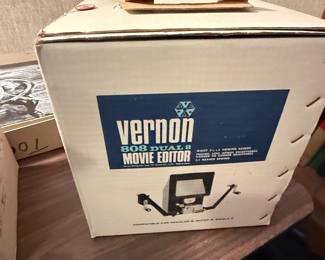 Vernon 808 Dual 8 Movie Editor