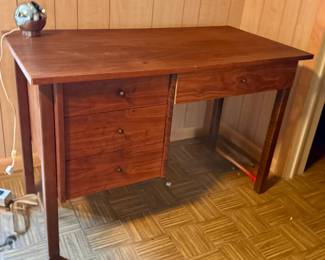 Vintage Mcm  walnut desk. 