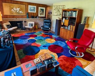 A colorful and interesting mid-century modern collection.