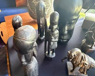 Selection of tribal pieces.