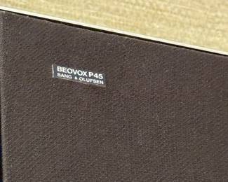 Bang & Olufsen Beovox p45 wall mounted speaker speakers.