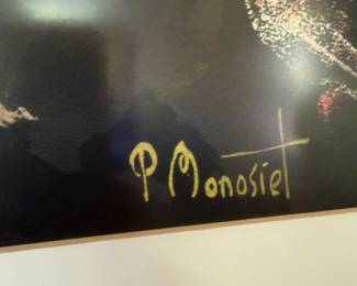 Haitian artist Pierre Monosiet.